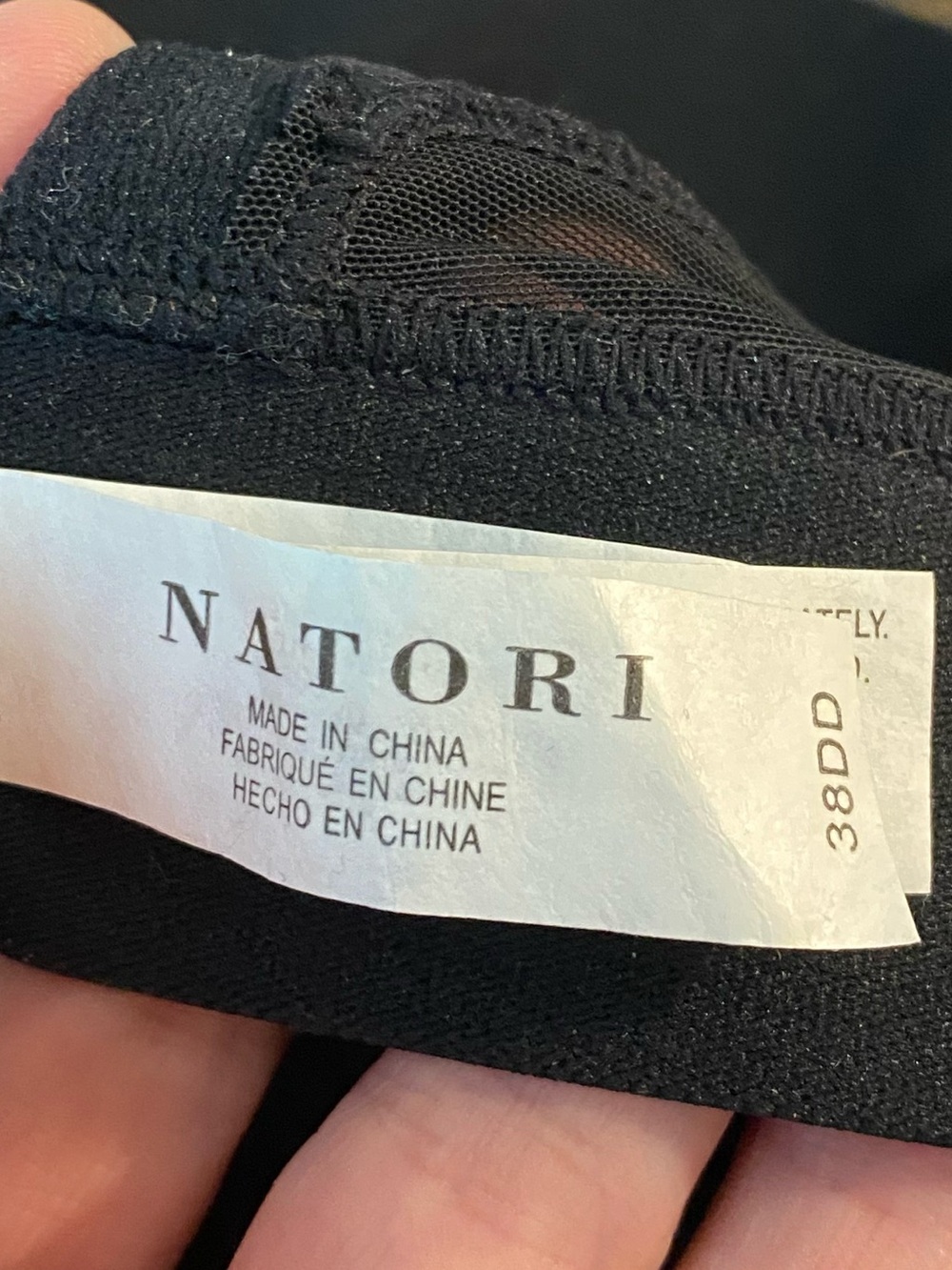 NWT Natori Black Gravity Contour Underwire Sports Bra - Picture 4 of 5